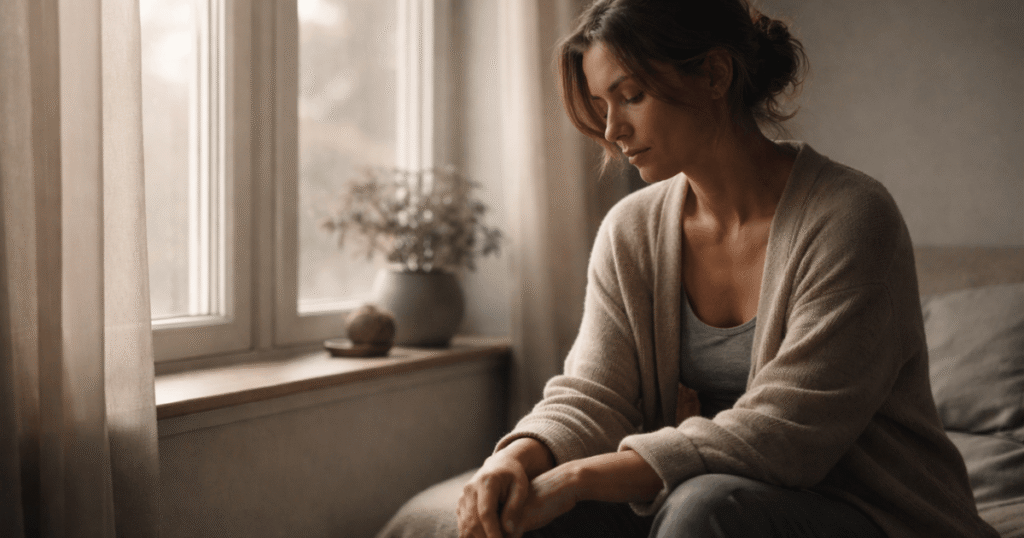 a person sitting alone and thinking why does helping others make me feel empty