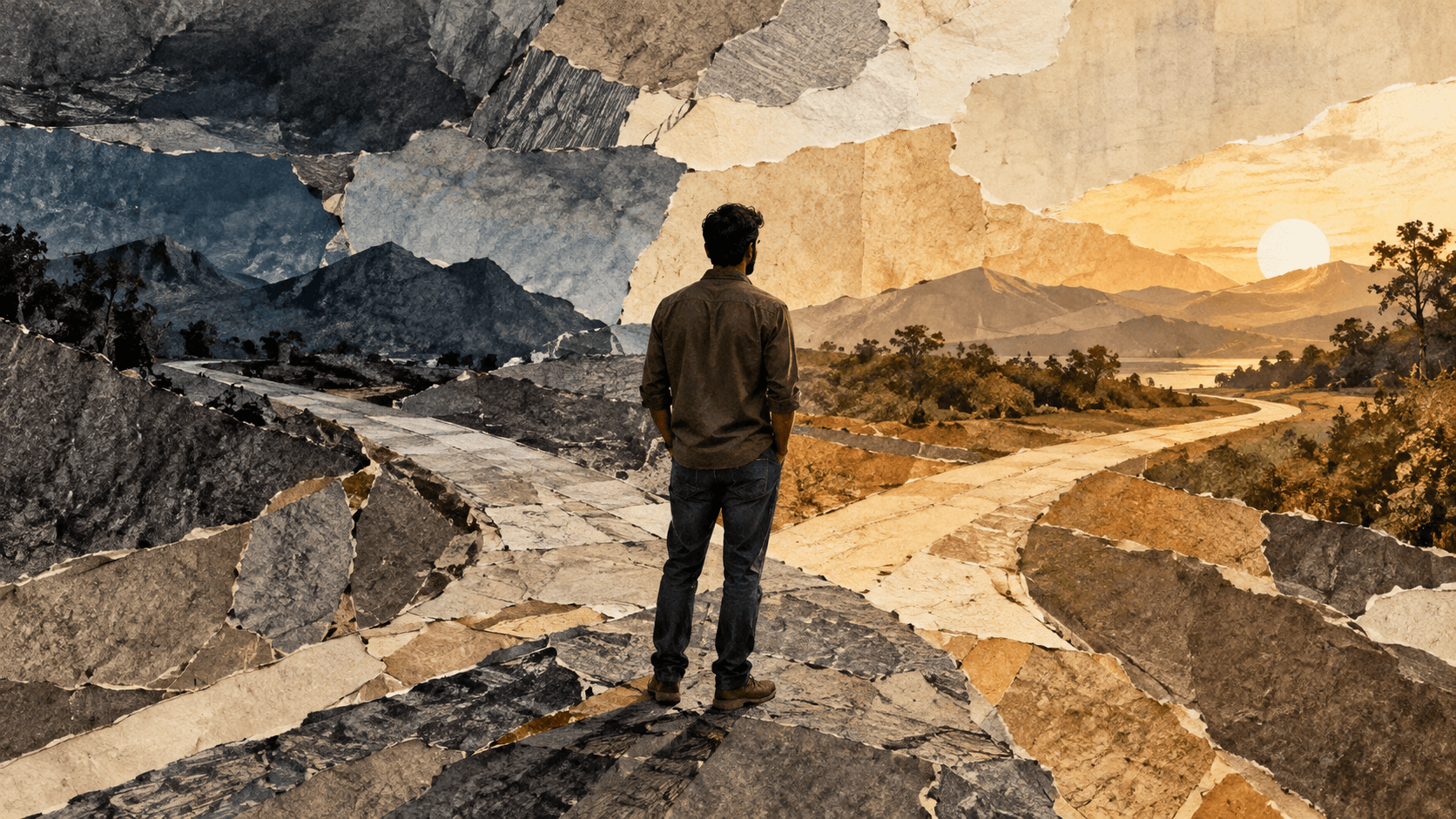 A person reflecting on a decision and second-guessing myself amid uncertainty
